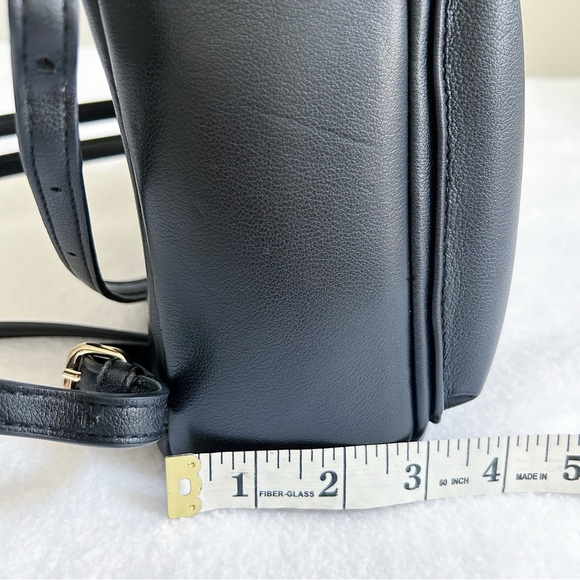 Forever 21 Mini faux Leather Backpack Purse Black - Picture 14 of 14